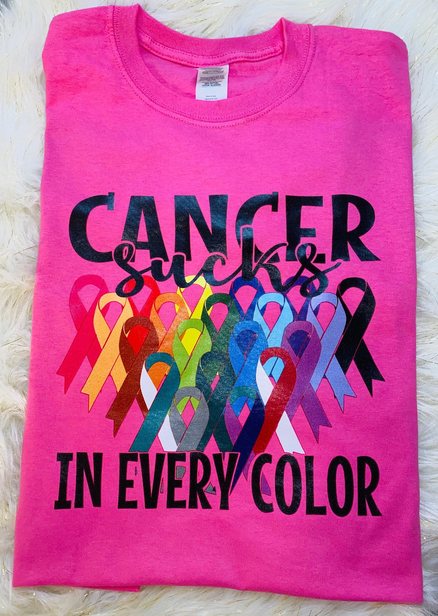 Cancer Sucks in Every Color