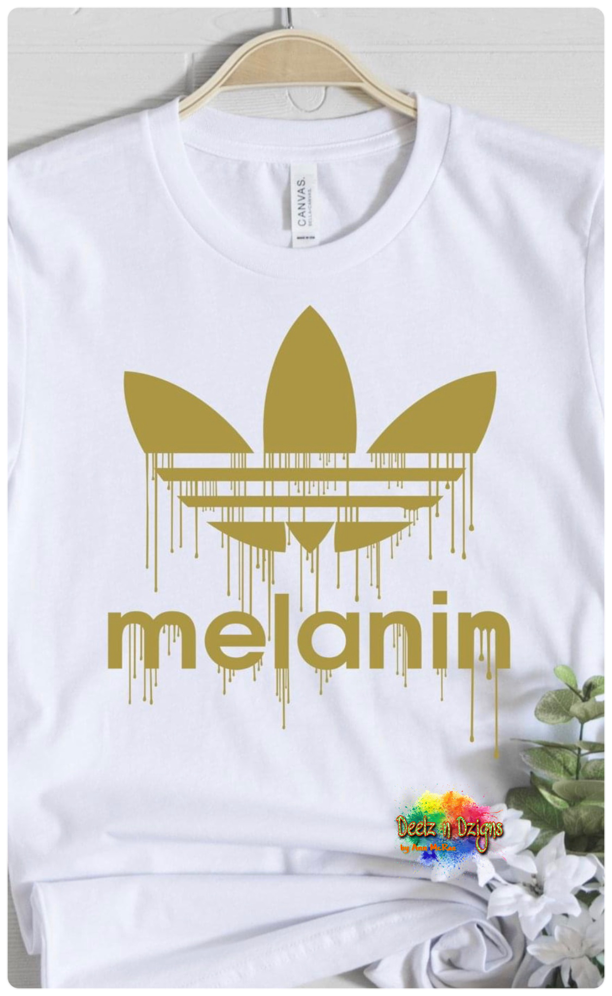 Melanin Gold Print