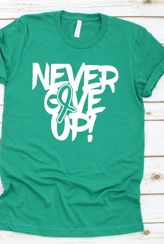 NEVER GIVE UP