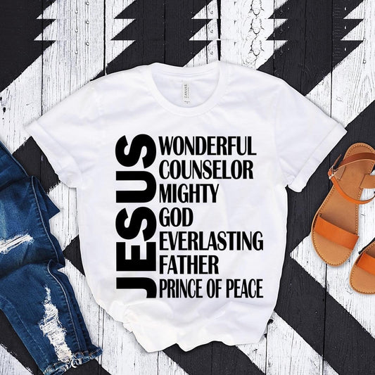 Jesus...Wonderful Counselor Tee