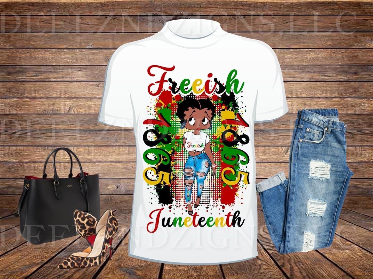 BETTY BOOP Juneteenth Freeish 1865
