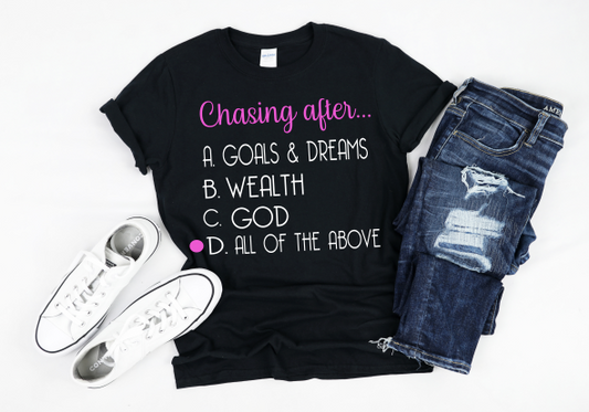Chasing After... All of the Above