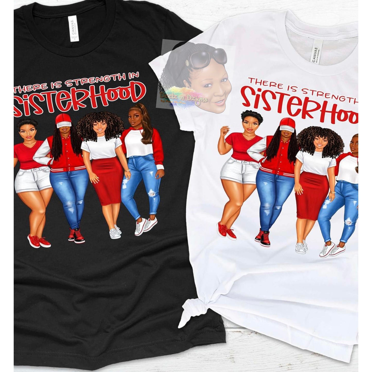Strength in Sisterhood - Red