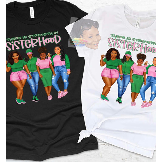 Strength in Sisterhood - Pink and Green